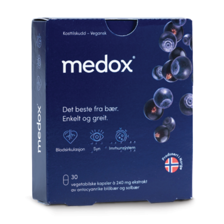 Medox Antocyaner 80mg, 30 stk.