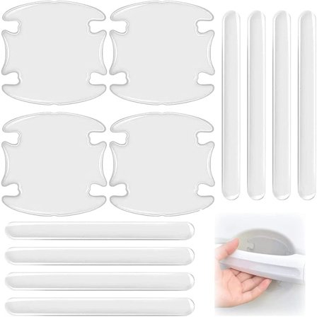 12PCS Bil Dörrhandtag Skyddsfilmer Anti-Kollision Anti-Repor