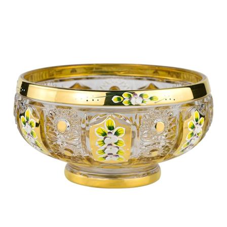 Forgyldt frugtbakke Guld vintagestil oval snackdessert Slikopbevaringsbakke Fødselsdagsfest Dessert bryllupsdekoration