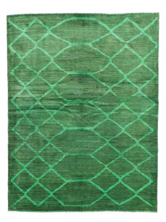 Gabbeh Persia Fine Rug Modern Green/Dark Green (Wool, Persia)