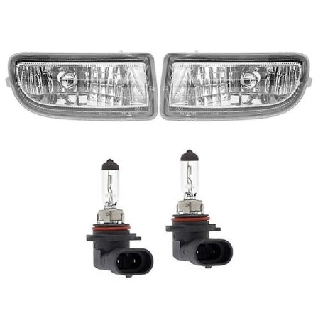 1 par frontlykter halogenlampe for Land Cruiser LC100 FJ100 1998-2007 støtfanger tåkelys kjørelys
