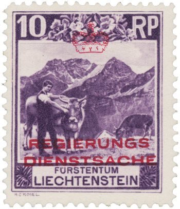 Liechtenstein 1932 - MICHEL D2 - Postfrisk