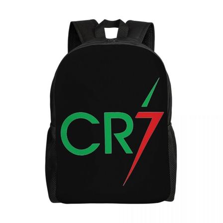 CR7 Football Kannettava Reppu Naisten Miesten Casual kirjalaukku Yliopisto-opiskelijoille Ronaldos-jalkapallolaukut style 5