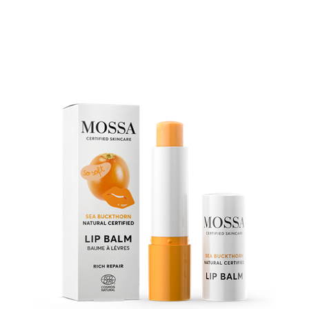 MOSSA Läppbalsam Sea Buckthorn 4.5 g