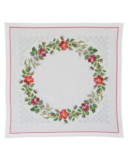 Broderikit Duk Midsommarkrans - Svarta Fåret