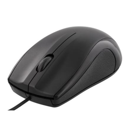 Deltaco Optisk Mus, 1200 Dpi, 125 Hz, 3 Knappar Med Scroll, Usb Svart