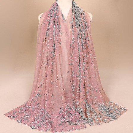 Dame Sjal Skarp Sommer/forår Åndbar Nylon Monokrom