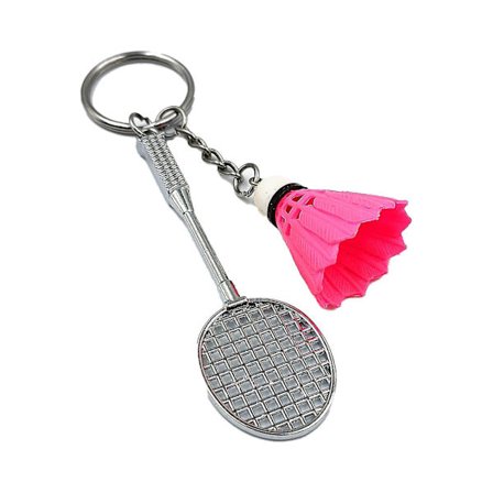 2 stk. Nøgleringe Badminton Vedhæng Dekorationer Tredimensionel Nøglering Til Souvenirpræmier
