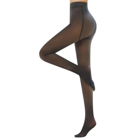 Lämpötrikoot naisille, talvitrikoot, vuoratut trikoot musta