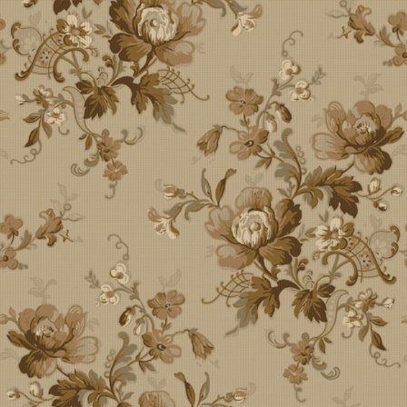 Duro Tapetprov, Ingeborg 099-02P Gammalsvenska Papper, Brun/guld, L, , Färg & tapeter