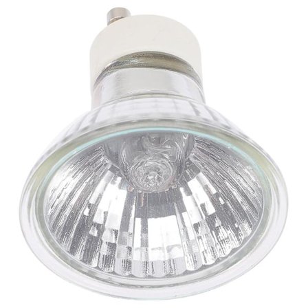 Vaha lämpötila lamppu Gu10 kanta vaha diffuusio lamppu kynttilä lamppu vaihto (5.3X5cm, hopea)