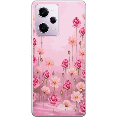 Kompatibel Mobilcover til Xiaomi Redmi Note 12 Pro Petal Reverie Soft Blush