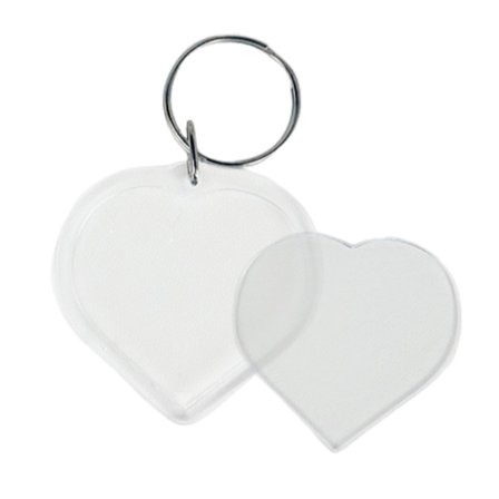 DIY Henkilökohtainen Avaimenperä Lahjaksi, Napsautettava Avaimenperä Kestävällä Akryylimuovilla Uudelleenkäytettävä Avaimenperä, Kirkas Akryylinen 