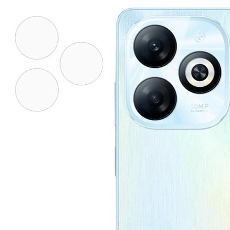 For Infinix Smart 8 4G Kameralinsebeskytter Herdet Glass Anti-ripe Linsefilm