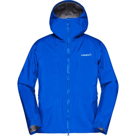 Norrøna Men's Trollveggen Gore-Tex Pro Light Jacket (2021) Men shell jackets Blue S