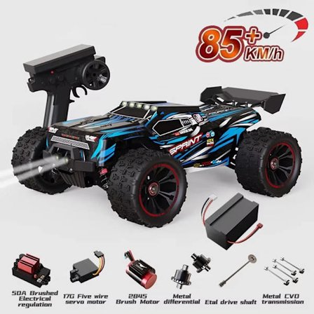 SCY9522PRO Høyhastighets firehjulsdrift 85KM/T eller 50KM/T Fjernstyrt Off-Road Racing Bil SCY9522RC Leke Gave til Gutter vs WLtoys{f2}