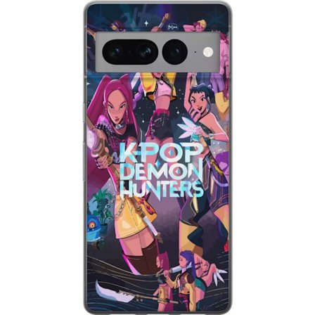 Kompatibelt Mobildeksel til Google Pixel 7 Pro Kpop Demon Hunters Fullt Lag Idol Kampscene Kniver Magisk Kraft