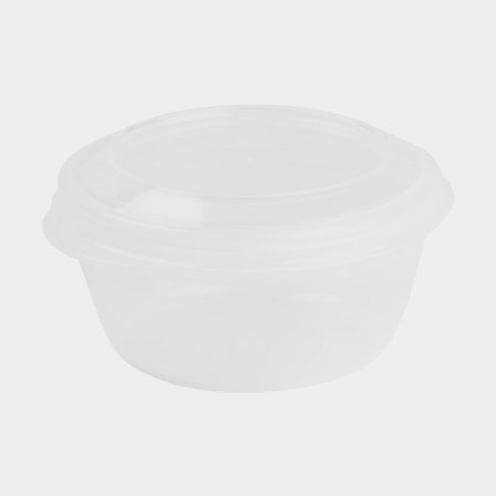 Jídlonosič Nordiska Plast Everyday kulatý, transparentní, 250 ml