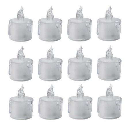 2025 12 stk. Halloween LED-lys Kreative plastlysformede lamper Displaylys