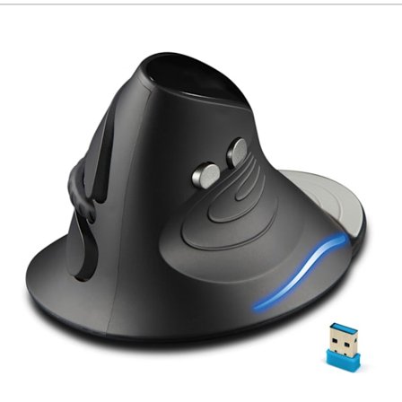 Langaton hiiri, 2,4 GHz:n ergonominen pystysuora hiiri nanovastaanottimella