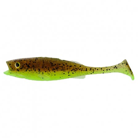 Köfi Perch Shad 23cm - Green Pumpkin Chartreuse