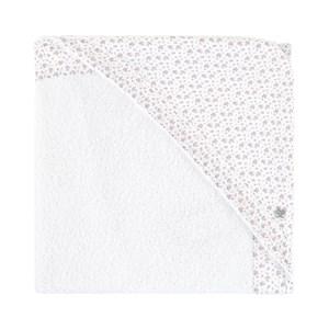 Tartine et Chocolat White Floral Hooded Towel One Size - Textile - One size - Blue