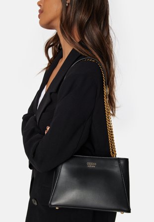 Guess Masie Mini 2 Compartment Xbody Black Klær