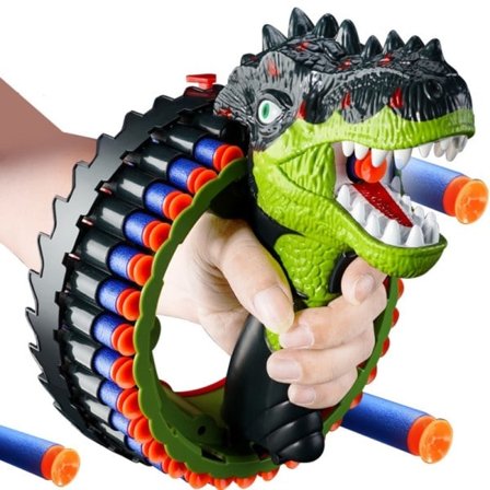 Drenge Dinosaur Legetøj Dino Dyr Model Elektrisk blød kugle pistol Skydning Tyrannosaurus Rex Børn Kæledyr