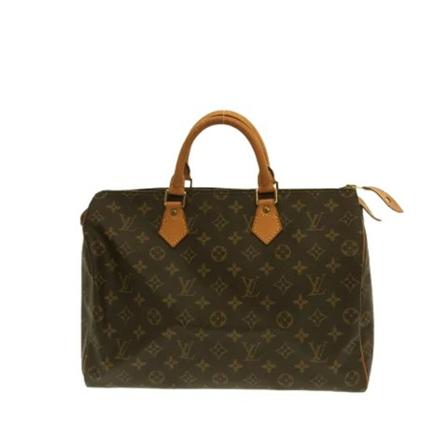 Louis Vuitton Vintage Pre-owned Canvas hndtasker Brun, Dame Vintage Tasker, Størrelse: ONE Size