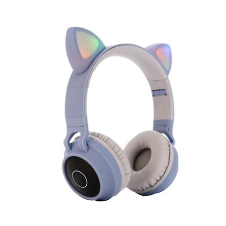 1 stk. Katteøre Hovedtelefoner Til Pige