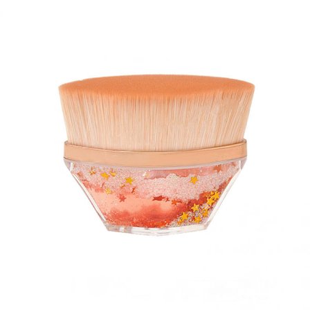 1 stk. Quicksand håndtag magisk foundation børste, ingen spor makeup børste sæt uden pulver concealer bærbar flad bund børste