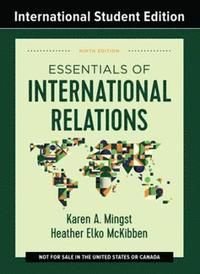 Essentials of international relations, ISBN: 9780393872200