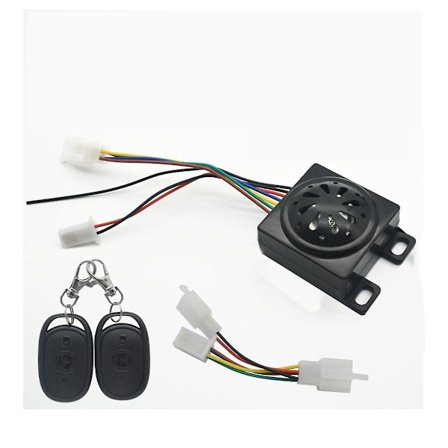 Tyverisikring til elcykel - alarmsystem 48v 60v 72v - fjernbetjening til el-scooter - sikkerhedsalarm til cyklister