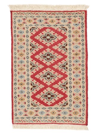 Pakistan Bokhara 2Ply Rug 62X93 Orange/Brown Wool, Pakistan
