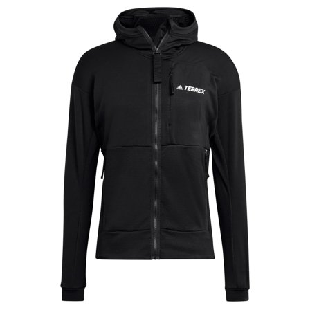 Adidas Men's Terrex Tech Flooce Men Mid layer tops Black XL