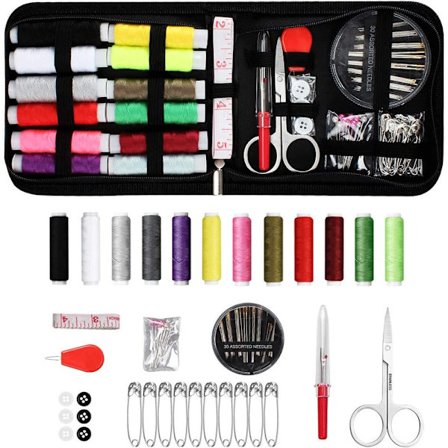 Sewing Kit, Travel Sewing Kit with Cover, 73 Pcs Sewing Items