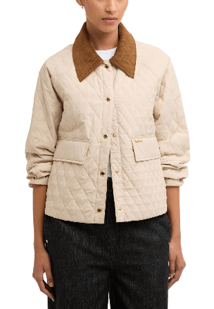 Barbour Kirby Quilt Jackor Dam Beige 16
