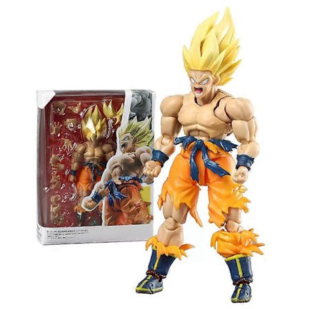 Dragonball Super Son Goku Ultra Instinct SHF Keräilytoimintahahmo PVC Malli Figuurit