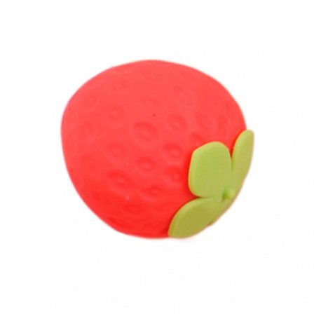 Jordbær Klemmeleketøy Myk Tpr Søt Simulering Fr