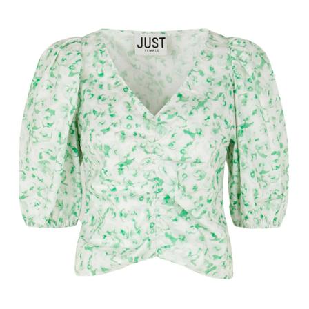 Just Female Garden blouse , Groen , Dames , Maat: M
