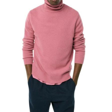 Ecoalf, Turtlenecks Roze, Heren, Maat:M