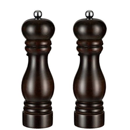 Salt- och pepparkvarn Trä Pepparkvarn Salt Pepparströare Med Justerbar Keramisk Rotor_Billiga Gåvor