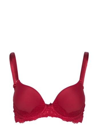 Damen Spacer Bh, Rio Red Lingerie Bras & Tops Wired Bras Punainen Calida