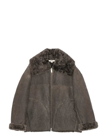 REMAIN Birger Christensen | Shearling Bomber Jacket | 38