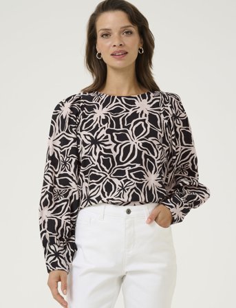 Kaffe Kahannah Blouse - Black - 38