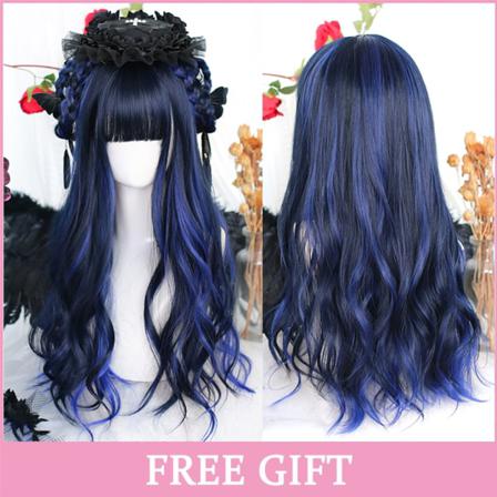 Syntetiska Peruker I Mitten Av Syntet Auburn Mjuk Syntetisk Peruk