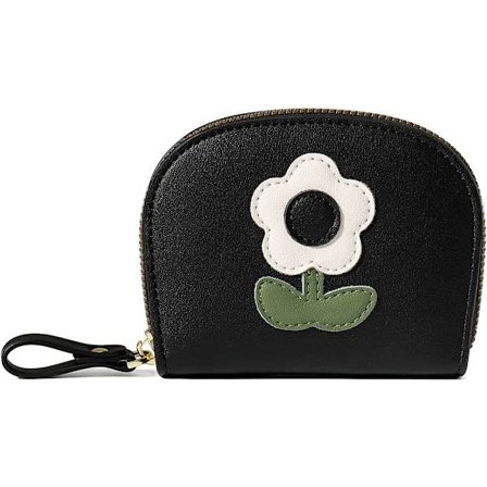 Musta luottokorttikotelo, korttikotelo, pieni luottokorttilompakko Orga