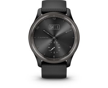Garmin Vivomove Trend, Black - Smartklocka i trendig, analog stil