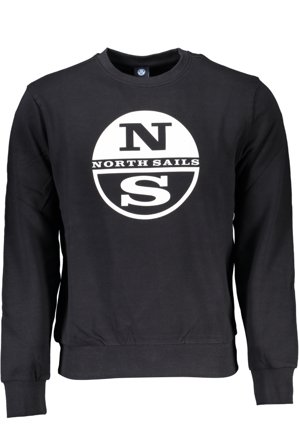 North Sails Felpa Senza Zip Uomo Nero