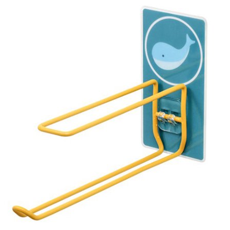 Monitoiminen rei'ittämätön vedenpitävä seinäsäilytyskoukku sarjakuvakuvioilla kylpyhuoneeseen ja keittiöön